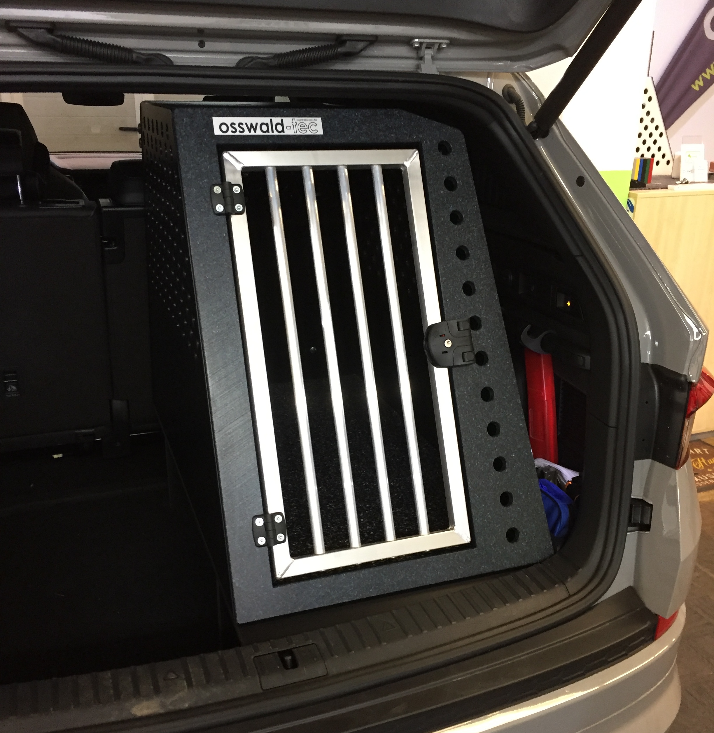 Einzelbox PKW mit Schrägen